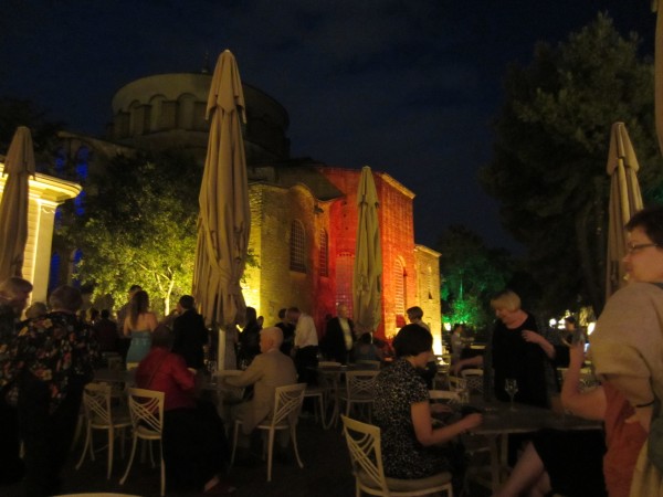 Last Night Dinner In Topkapi Palace Courtyard